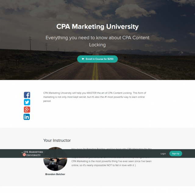 CPA Marketing University - Brandon Belcher Download