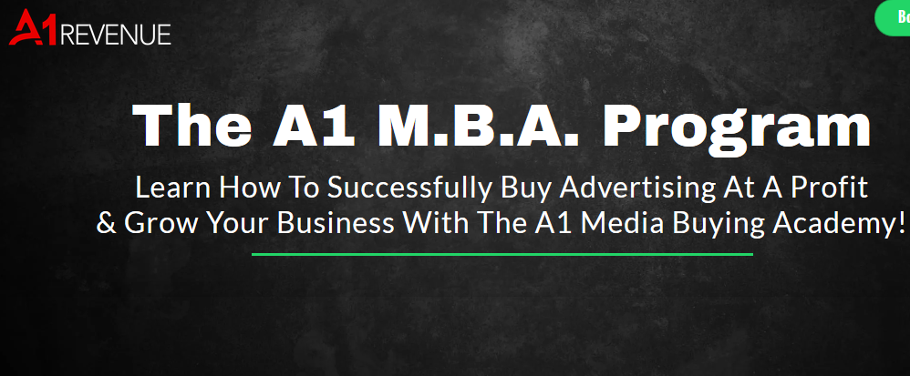A1 Revenue – The A1 Media Buying Academy 2019 Download