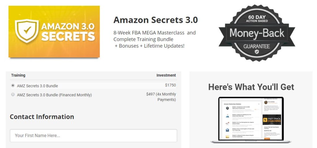 Benjamin Joseph – Amazon FBA Secrets 3.0 Download