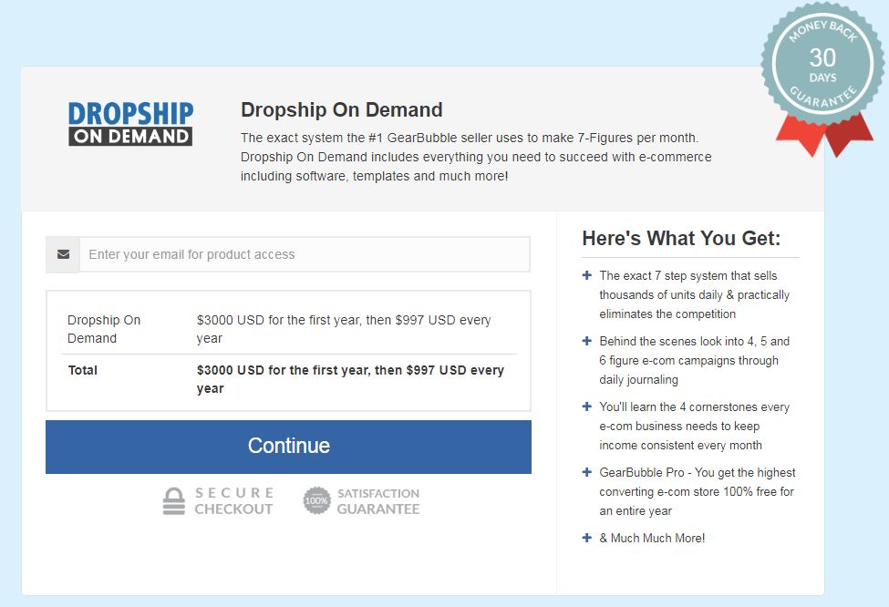 Don Wilson – Dropship On Demand Download