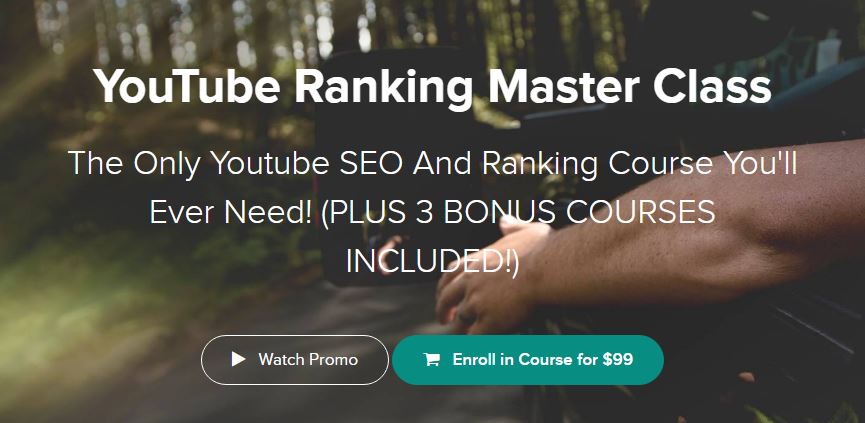 YouTube Ranking Master Class + 3 Bonus Courses Download
