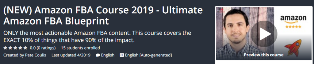 Amazon FBA Course 2019 - Ultimate Amazon FBA Blueprint Download
