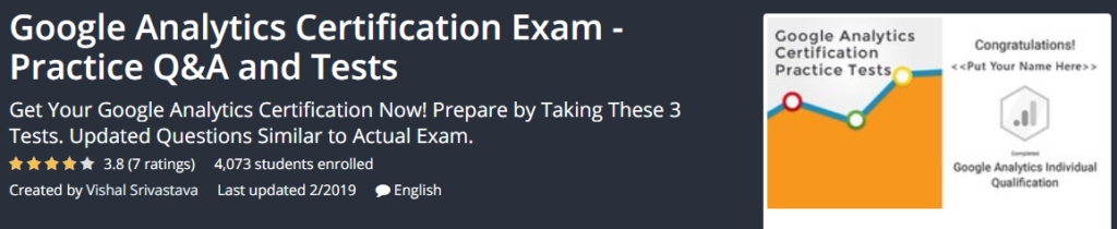 Google Analytics Certification Exam - Practice Q&A and Tests Download