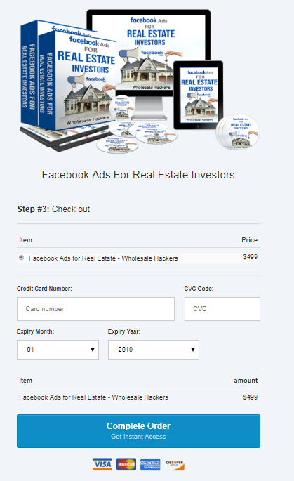 Wholesale Hackers – Facebook Ads for Real Estate Download