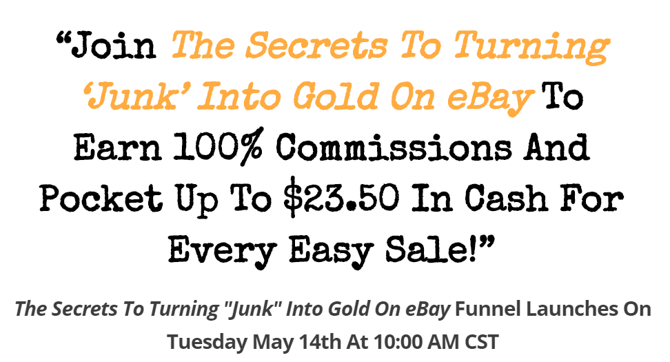 Will P. Allen - Secrets To Turning Junk Into Gold