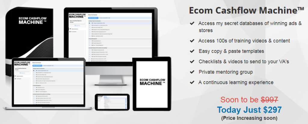 Alex J Crumpton – Ecom Cashflow Machine Download