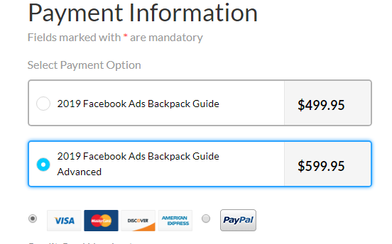 Ben Adkins – 2019 Facebook Ads Backpack Guide Advanced Download