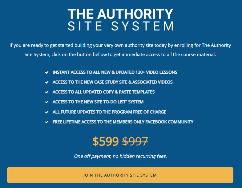 Gael Breton & Mark Webster - The Authority Site System 2019 Download