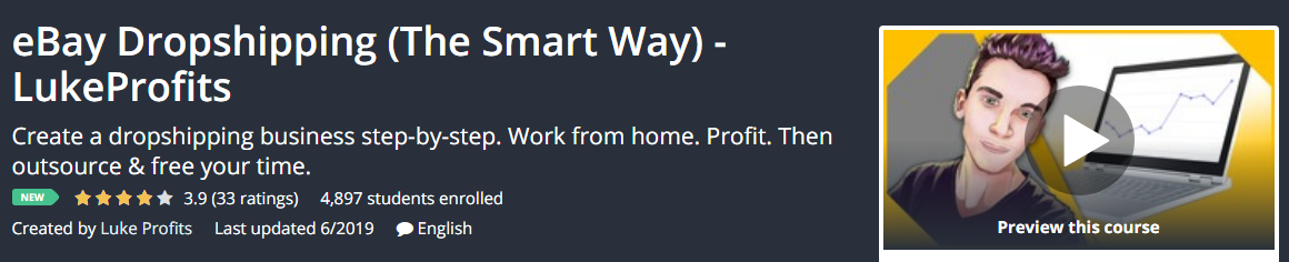eBay Dropshipping (The Smart Way) - LukeProfits Download