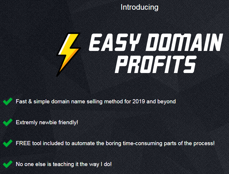 Easy Domain Profits Download