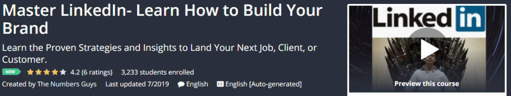 Master LinkedIn- Learn How to Build Your Brand Download