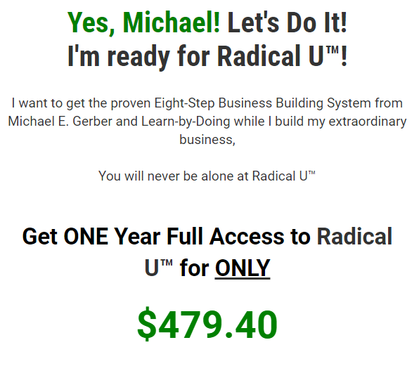 Michael E.Gerber – Radical U Download