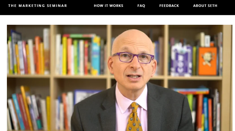 Seth Godin – The Marketing Seminar Summer Session Download