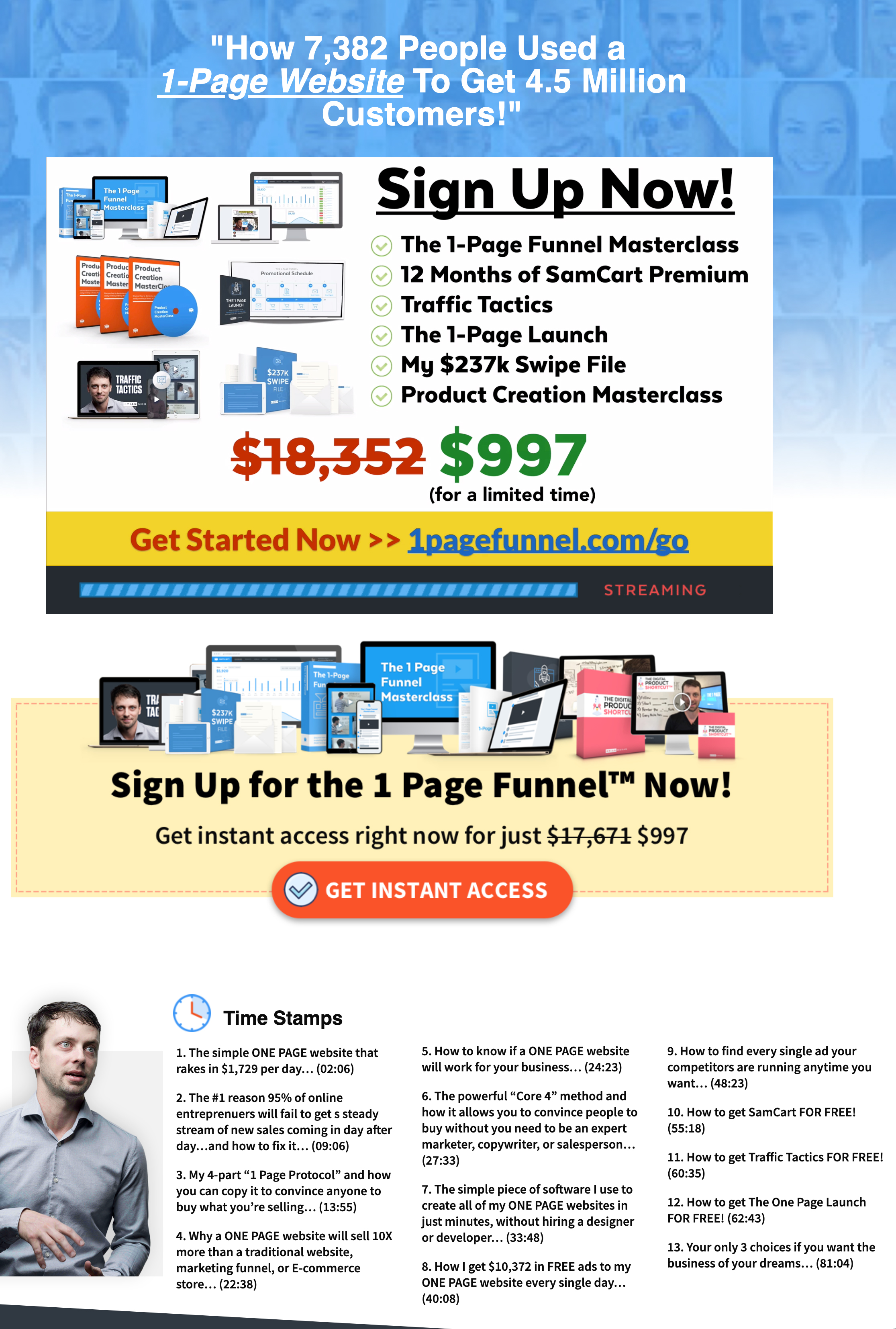 Brian Moran - 1-Page Funnel Master Class Download