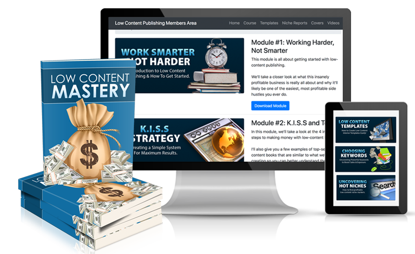 Low Content Publishing Mastery Download