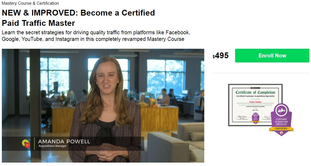 Molly Pittman – Paid Traffic Mastery 2019 Download