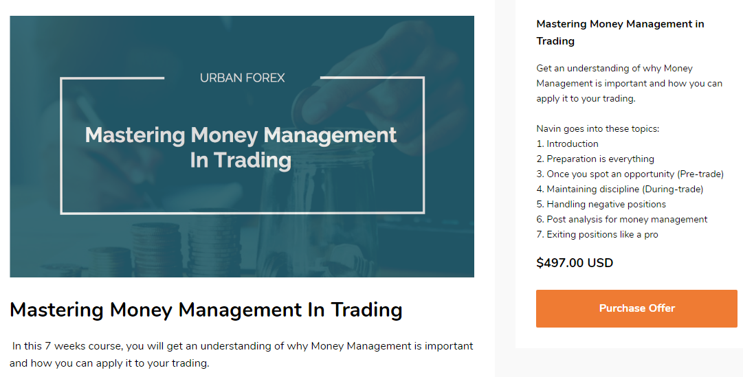 Urban Forex Mastering Money Management in Trading Download