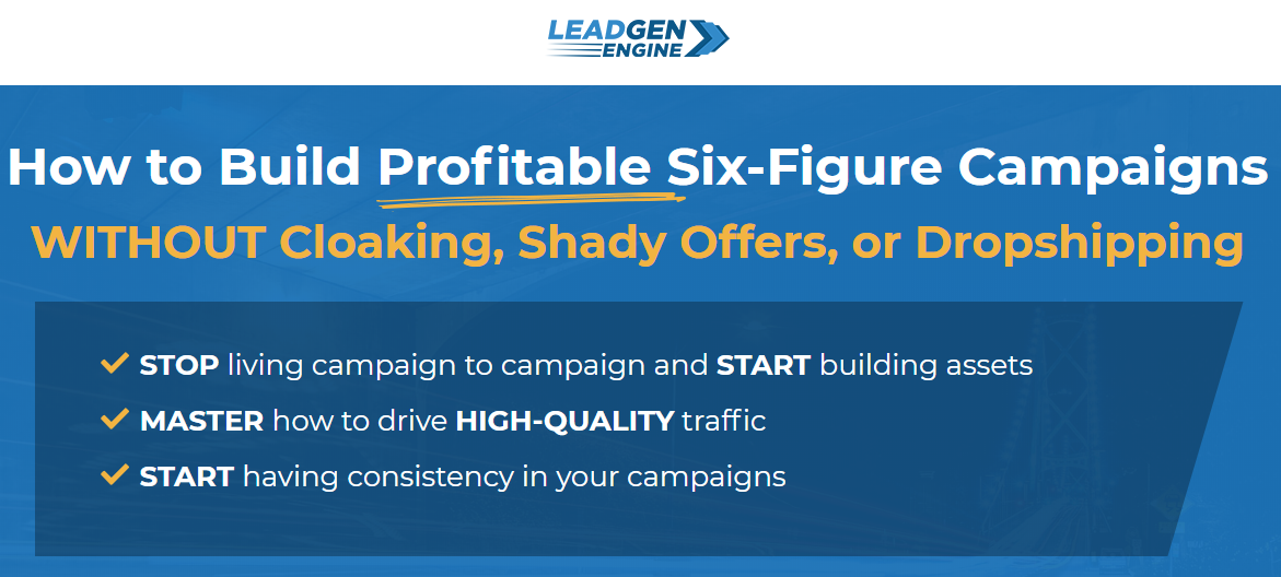 Charles NGO - AFFILIATE MARKETING 2.0 - LEAD GEN ENGINE Download