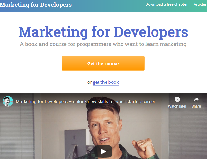 Justin Jackson – Marketing For Developers Download