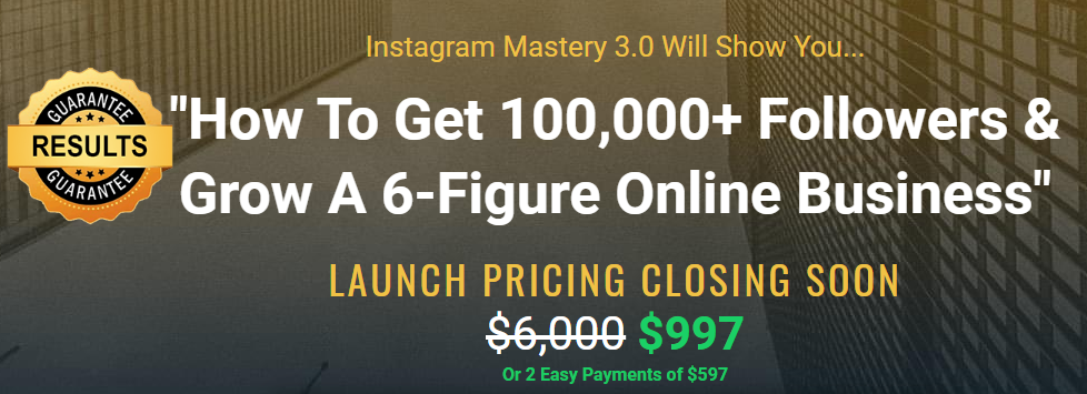 Ben Oberg – Millionaire Mafia Instagram Mastery 3.0 Download