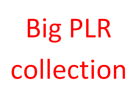 Big PLR collection Download