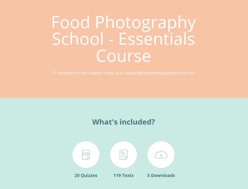 Food Photography School – Essentials Course + Bonus Phone Course Download