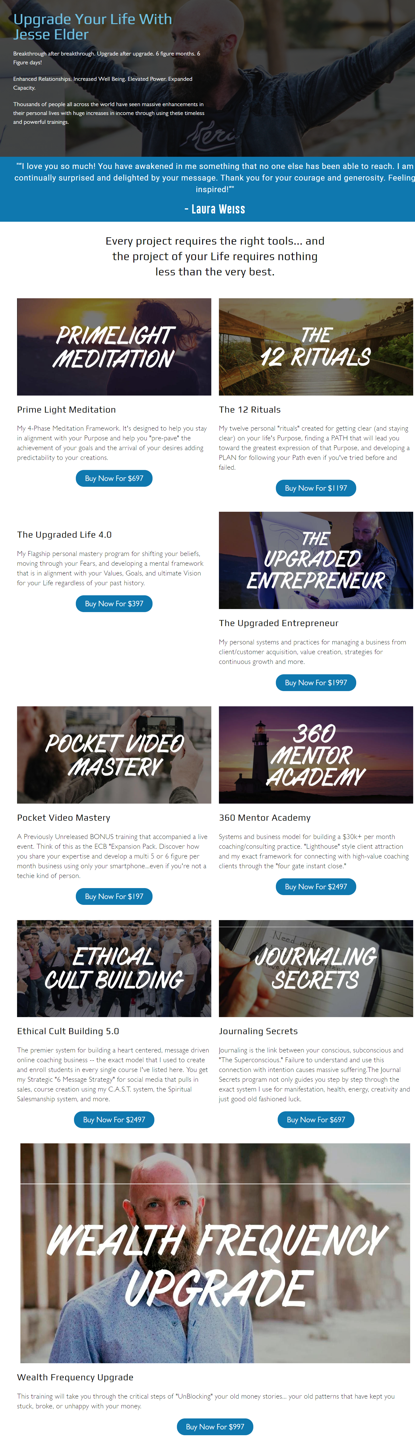 Jesse Elder – Entire Library Of Courses Download