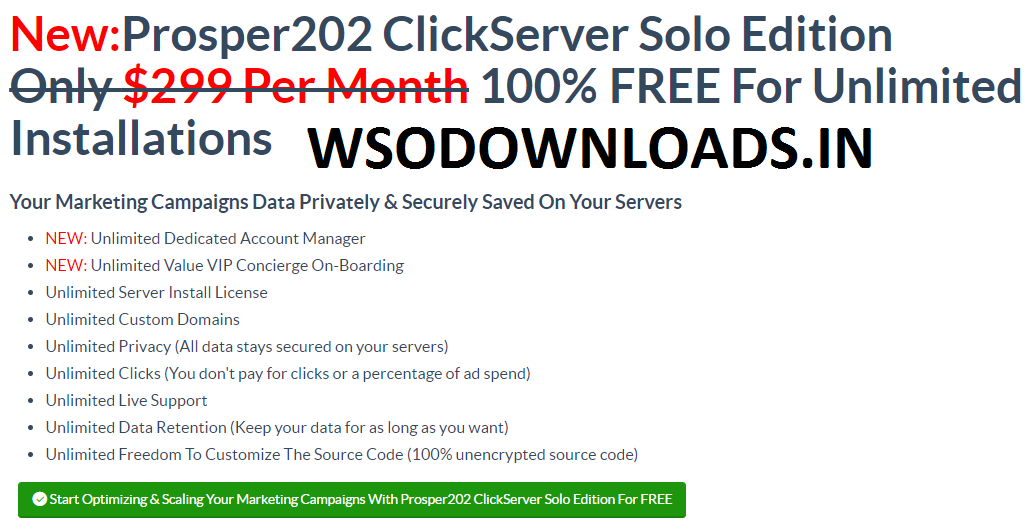 Prosper202 1.9.55 FREE LICENSE Download