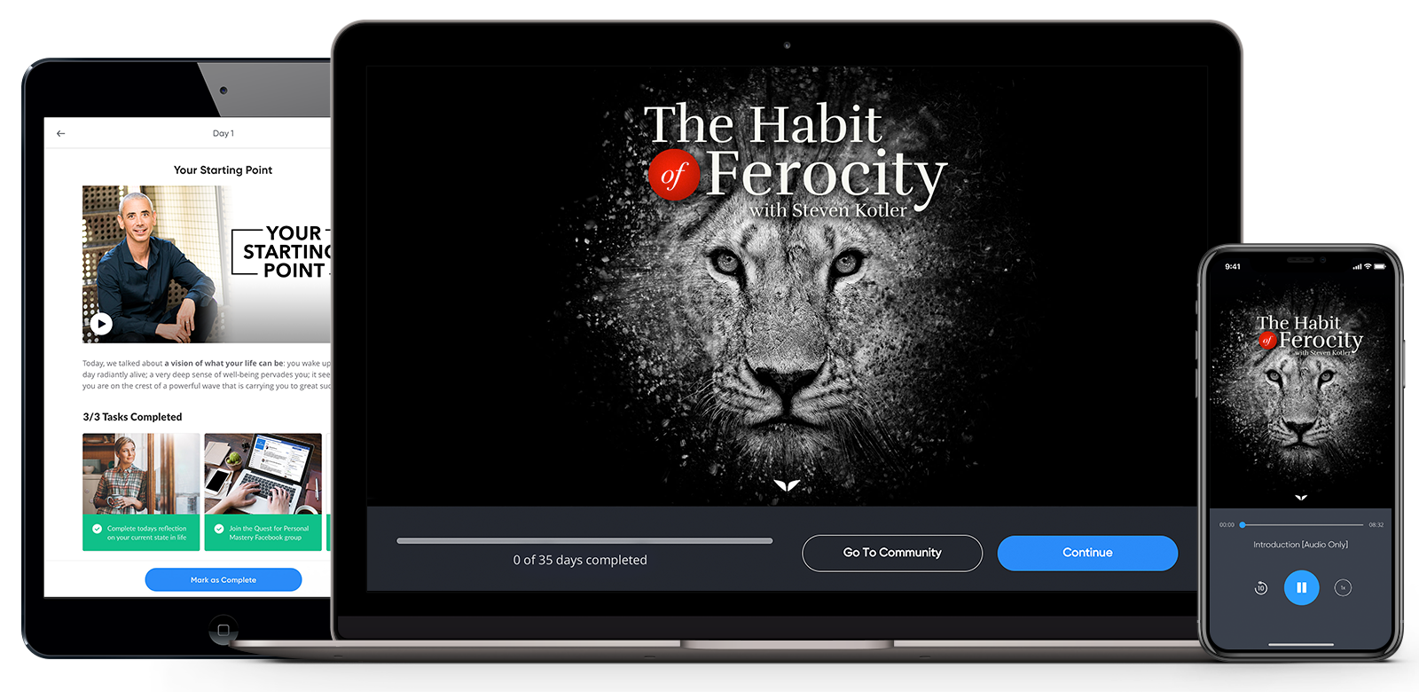 Mindvalley – Steven Kotler – The Habit of Ferocity Download