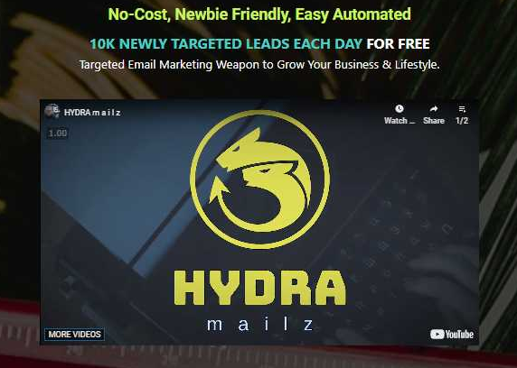 HYDRA Mailz - FE + BONUS Free Download
