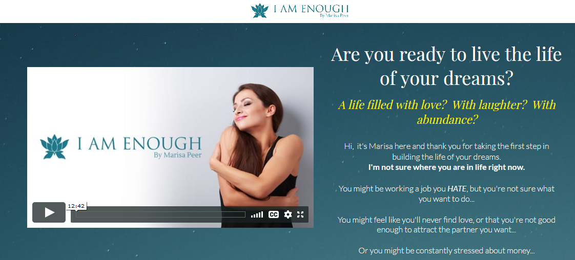 Marisa Peer – I Am Enough Download