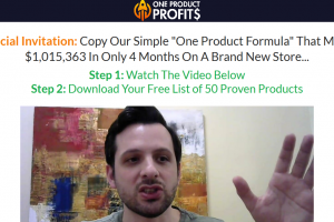 Nick Peroni - One Product Profits Update Download