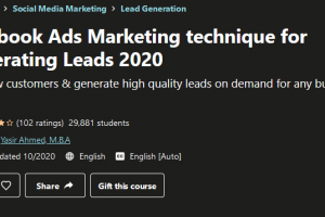 Facebook Ads Marketing Technique For Generating Leads 2020 Free Download