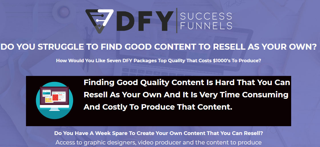DFY Success Funnels (Releasing 25th November) Free Download