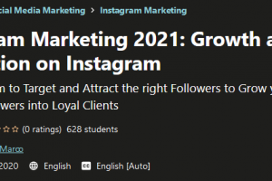 Instagram Marketing 2021 - Growth and Promotion on Instagram Free Download