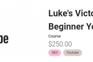 Luke's Victory Video SEO - Beginner Youtube Ranking Download