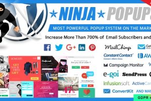 Ninja Popups – Popup Plugin for WordPress Free Download