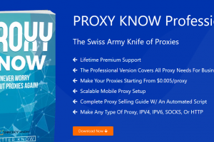 PROXY KNOW 4.0 Professional Download