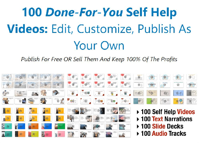 Tools for Motivation - 100 Self Help Video Lessons Free Download