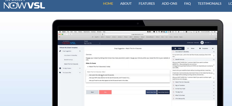 Jon Benson – The NOW VSL Method 2020 Download