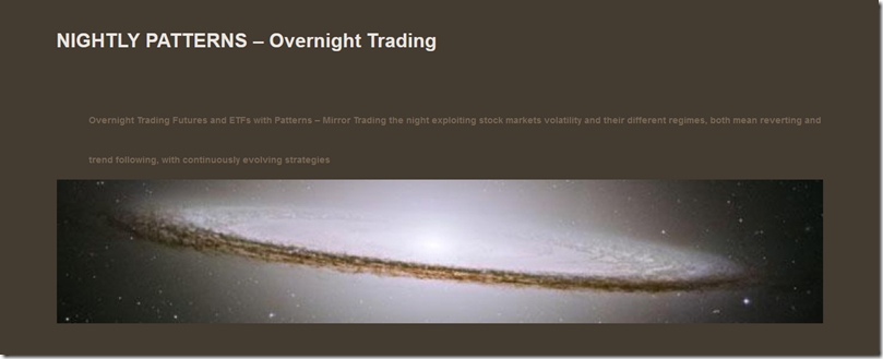 Nightly Patterns - Overnight Trading Free Download