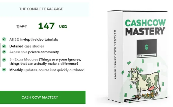 YouTube - CashCow MASTERY (Full Course) Download