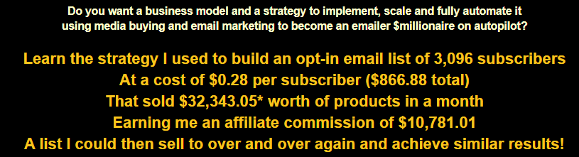 How to be an eMailer $Millionaire on Autopilot in 5 Steps Blueprint Download