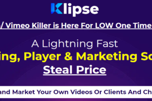 Klipse - World's First Powerful Video Marketing & Hosting Platform Free Download