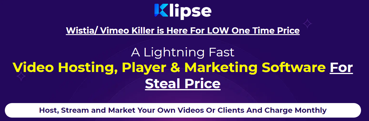 Klipse - World's First Powerful Video Marketing & Hosting Platform Free Download