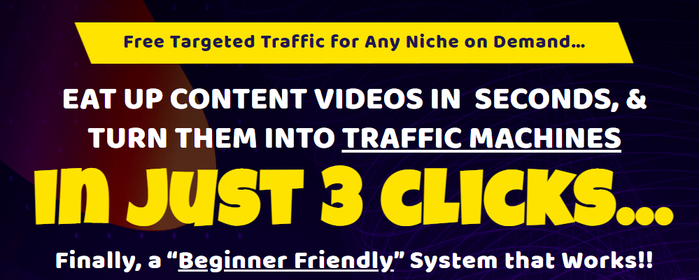 Brendan Mace - VidChomper - Free Targeted Traffic for Any Niche Free Download