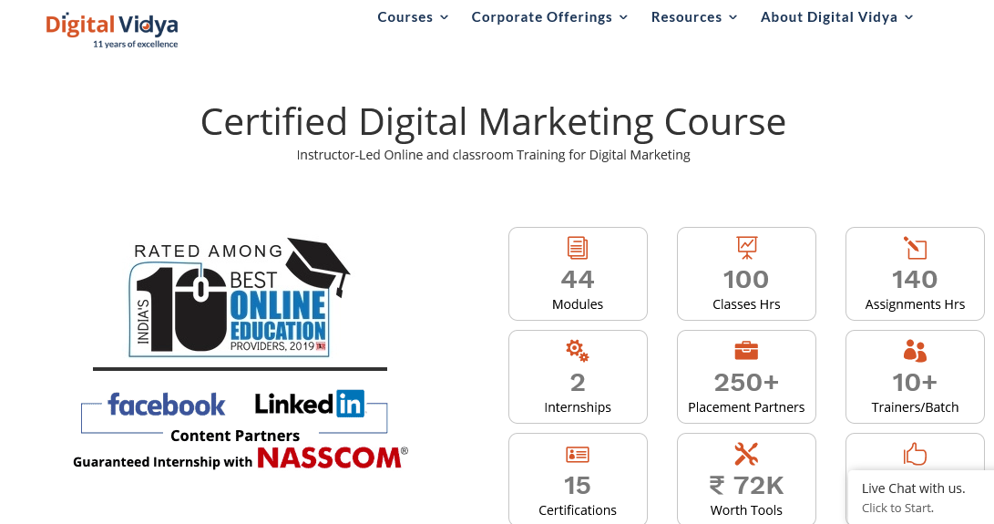 Digital Vidya – Certified Digital Marketing Master Course Download