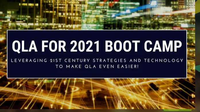 Bruce Whipple – QLA For 2021 Boot Camp Download