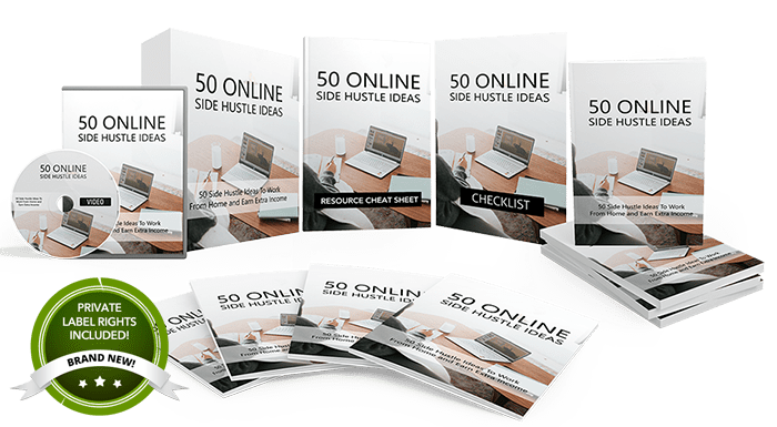 Unstoppable PLR - 50 Online Side Hustles Ideas Free Download
