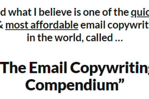 Daniel Throssell - Email Copywriting Compendium Free Download
